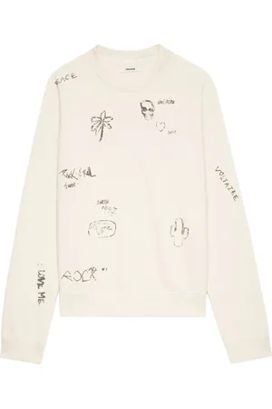 Zadig & Voltaire Sweatshirt med grafiskt tryck