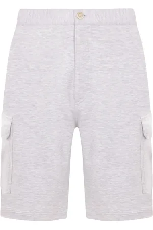 Brunello Cucinelli Cargoshorts med melerad effekt