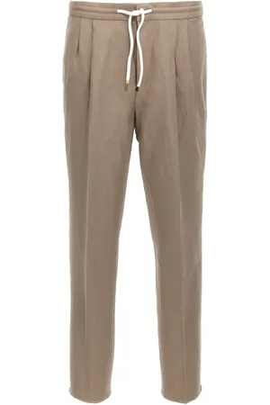 Brunello Cucinelli Linnebyxor i linne