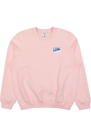 Casablanca Greek Temple sweatshirt med applikation