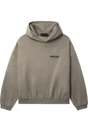 FEAR OF GOD Hoodie med logotyp