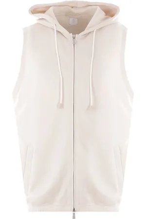 ELEVENTY ärmlös hoodie