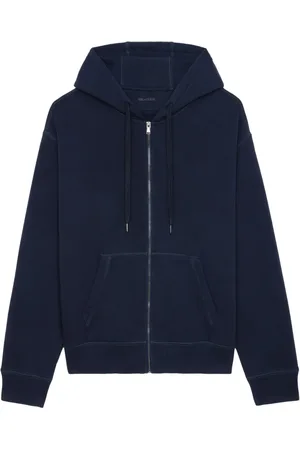 Zadig & Voltaire Skull hoodie med dragkedja