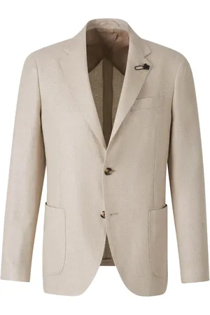 LARDINI Enkelknäppt blazer