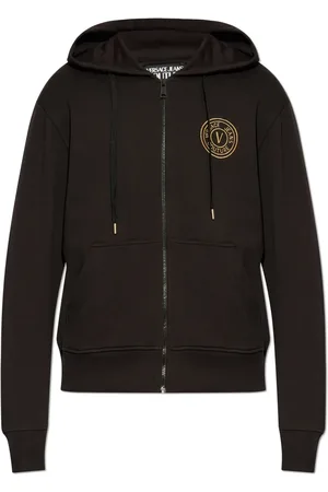 VERSACE Hoodie med broderad logotyp