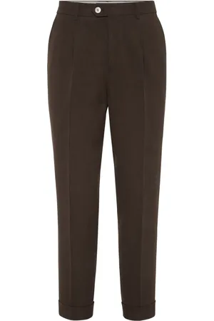 Brunello Cucinelli Linnebyxor i linne