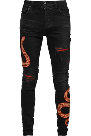 AMIRI Snake skinny