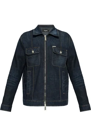 Dsquared2 Jeansjacka med logotypmärke