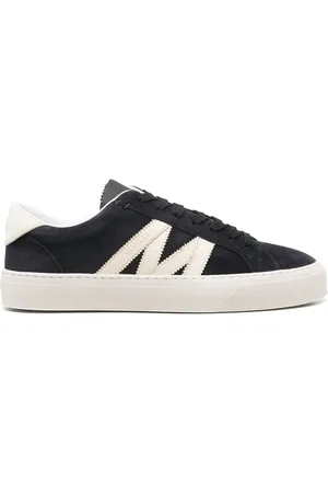 Moncler Monaco2 sneakers i mocka