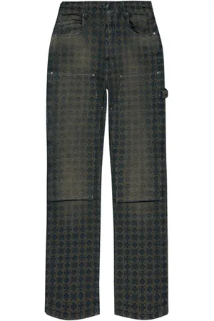 AMIRI Ma Quad snickarjeans i jacquard