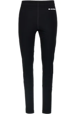 Jil Sander Leggings med logotyp