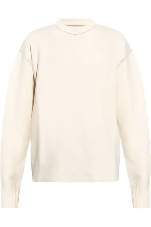 Jil Sander Stickad tröja i jungfruull