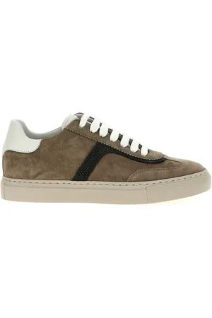 Brunello Cucinelli Utsmyckade sneakers