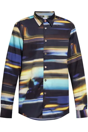 Paul Smith Skjorta med abstrakt tryck