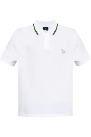 Paul Smith Zebra pikétröja med broderad logotyp
