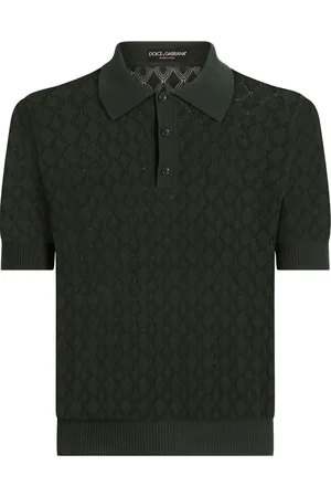 Dolce & Gabbana Stickad pikétröja