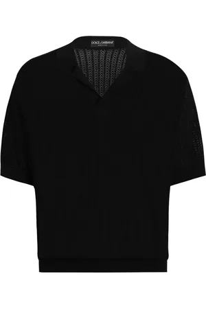 Dolce & Gabbana Stickad pikétröja
