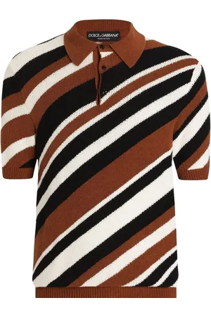 Dolce & Gabbana Stickad pikétröja