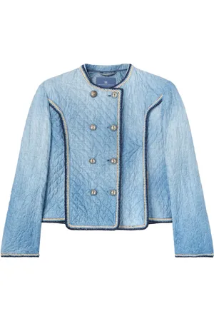 ERMANNO SCERVINO Dubbelknäppt quiltad jacka