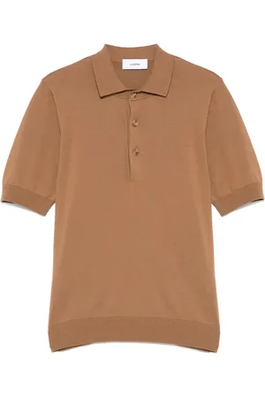 LARDINI Finstickad pikétröja