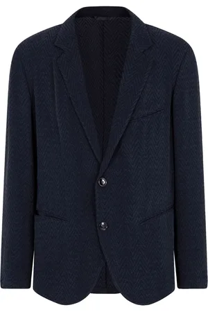 Giorgio Armani Chevronmönstrad blazer