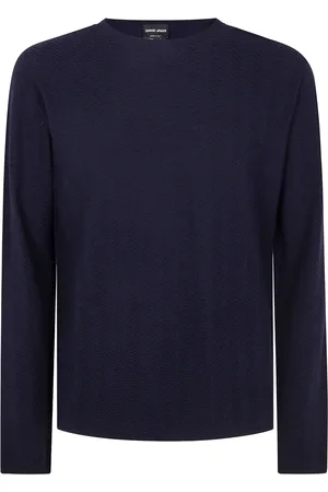Giorgio Armani Tröja med rundad hals
