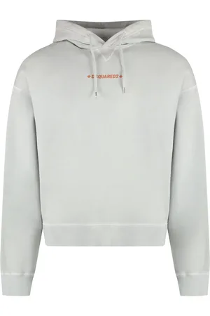 Dsquared2 Hoodie med logotyp