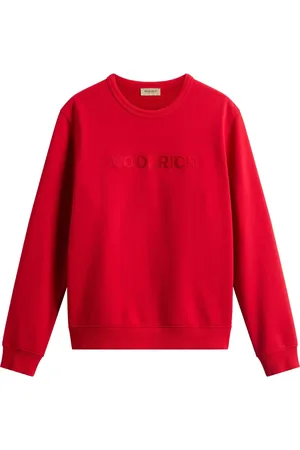 Woolrich Sweatshirt med broderad logotyp