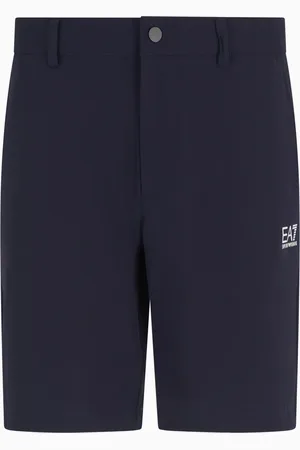EA7 Bermudashorts med logotyp