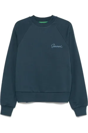 Garment Workshop Sweatshirt med rundad hals och dubbla lager