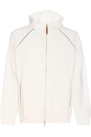 Brunello Cucinelli Hoodie med dragkedja