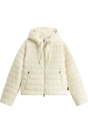 Woolrich Quiltad jacka med huva