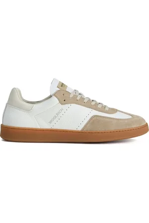 Woolrich Retro sneakers i mocka och läder