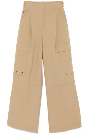 Moncler Byxor med plisserad detalj