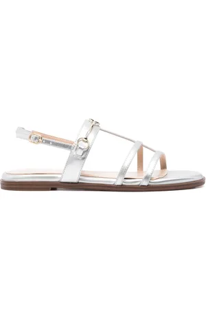Twin-Set Platta sandaler med ovala plaketter