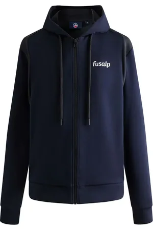 Fusalp Hoodie med broderad logotyp