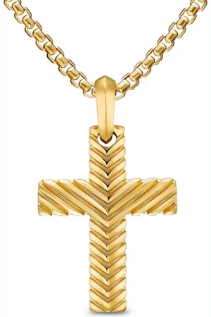 David Yurman Ankh Cross hänge i 18K gult guld
