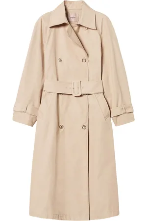 Twin-Set Dubbelknäppt trenchcoat