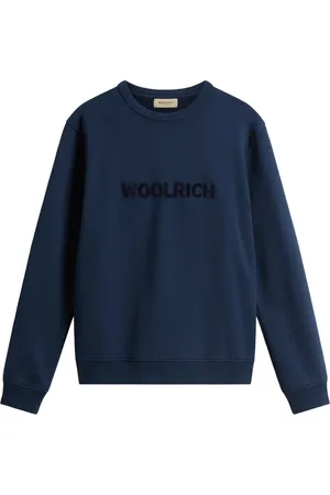 Woolrich Sweatshirt med logotypmärke