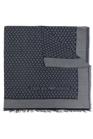 Emporio Armani Halsduk med logotyp