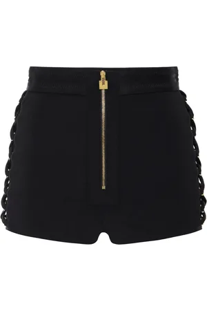 Elisabetta Franchi Shorts med korsremmar