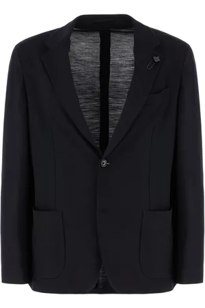 LARDINI Enkelknäppt blazer