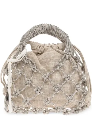 Kurt Geiger Liten totebag i macramé