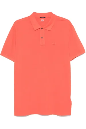 C.P. Company Pikétröja med broderad logotyp