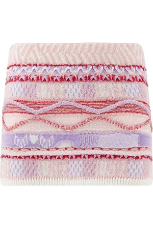 LANEUS Minikjol i jacquard