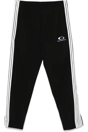 Balenciaga Mjukisbyxor med broderad logotyp