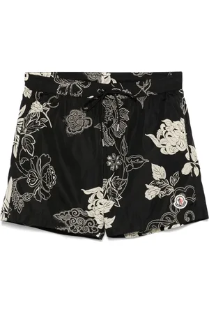 Moncler Blommiga badbyxor