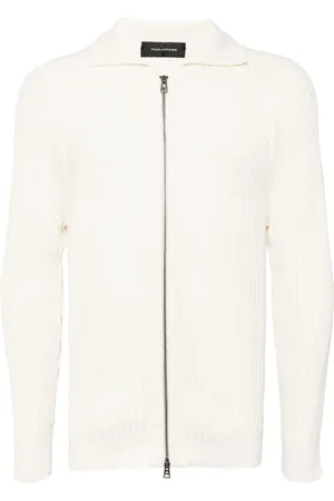 TAGLIATORE Cardigan med dragkedja