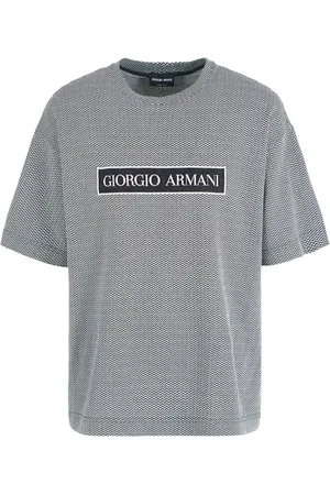 Giorgio Armani Fiskbensmönstrad t