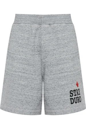 Dsquared2 Atletiska shorts med logotypmönster